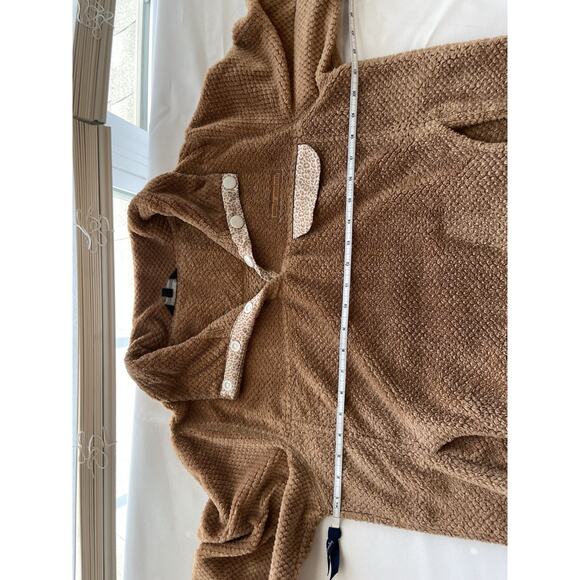 Simply Southern Soft Cozy Casual Leopard Trim Pullover Sweatshirt Size Medium - Picture 12 of 14